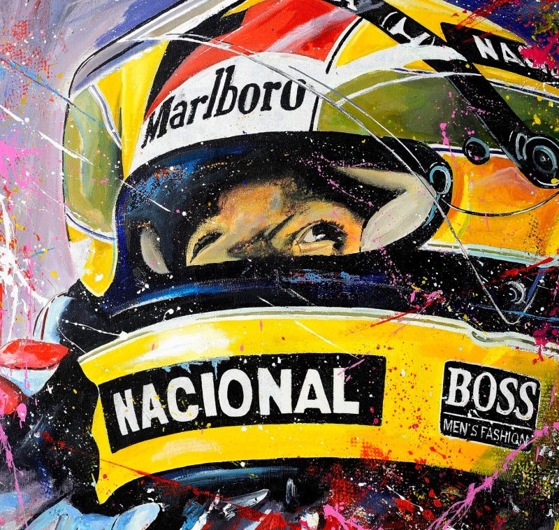 Ayrton Senna | Framed Giclee | Legend | Limited Edition